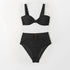 Black High Waisted SeaBass SYX 072 Swimsuit