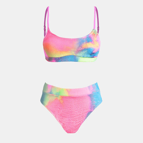SeaBass SYX 073 Colorful High Waist Swimsuit