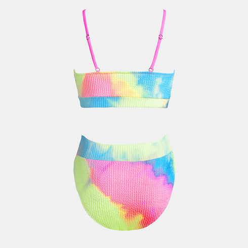 SeaBass SYX 073 Colorful High Waist Swimsuit