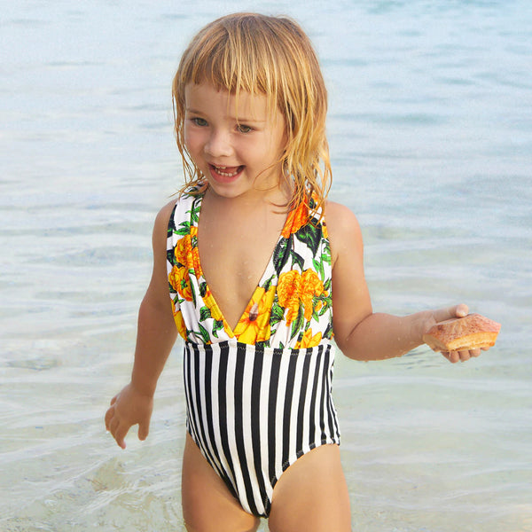 Children's Swimsuit for Girls 2-9 Years SeaBass KSB 113