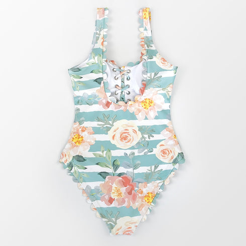 Floral One Piece Swimsuit SeaBass FLB 057